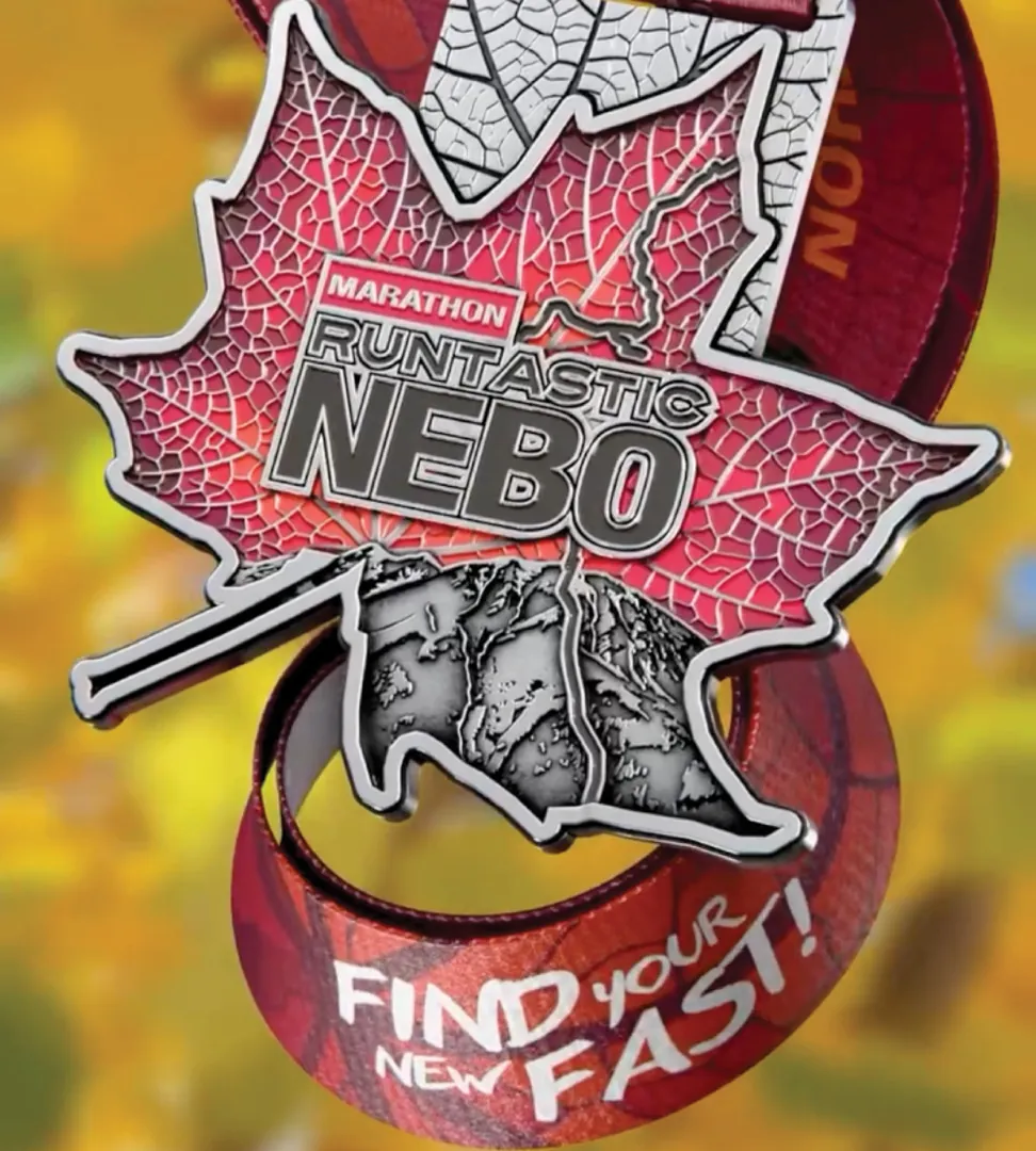 Runtastic NEBO 2026 Marathon Finisher Medal