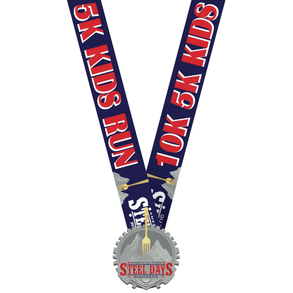 Runtastic American Fork Steel Days Run 2026 Finisher Medal Runtastic American Fork Steel Days Run 2026 Finisher Medal