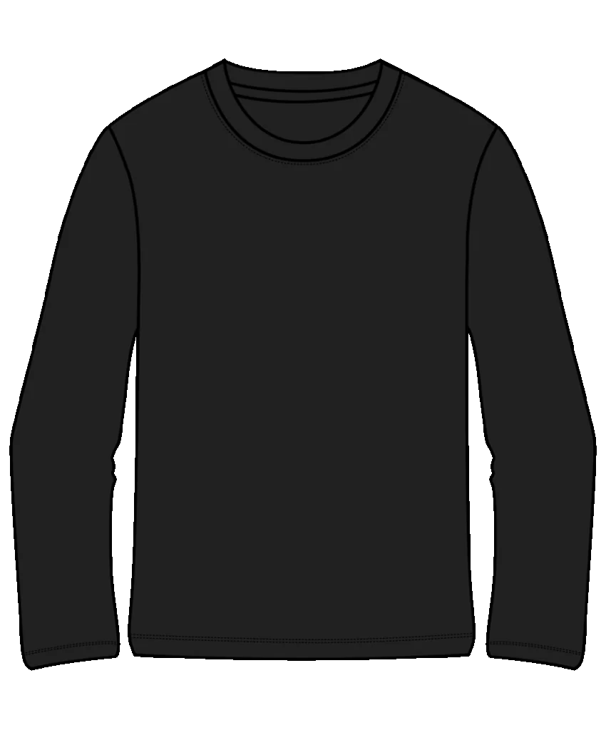 Runtastic SWAG - Long-sleeved Race Shirt Placeholder black graphic