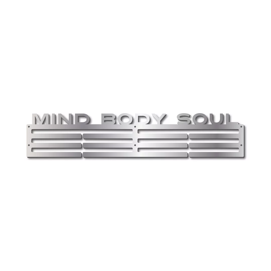 Mind Body and Soul Medal Display Rack in Turnpike - Image 2