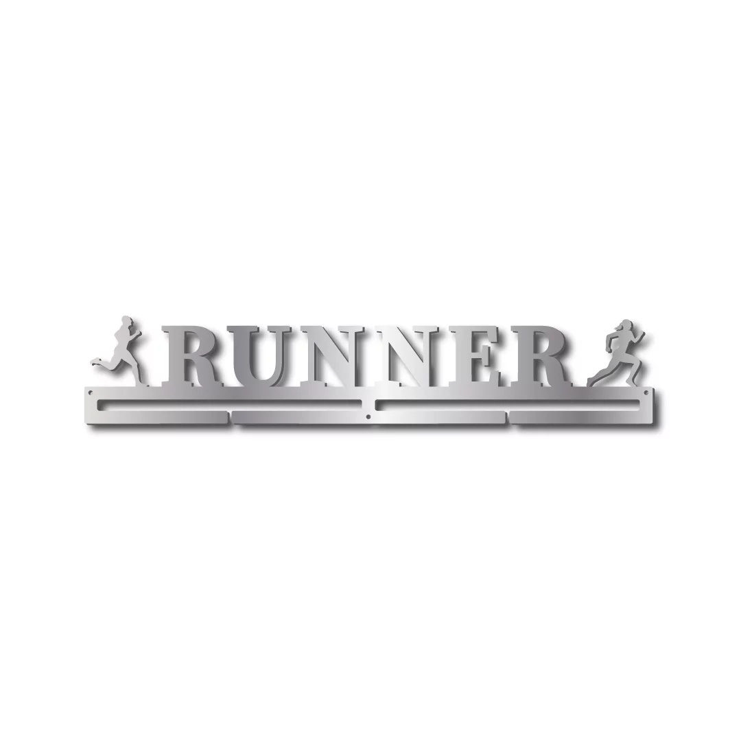 Runners Medal Display Rack in Source Serif
