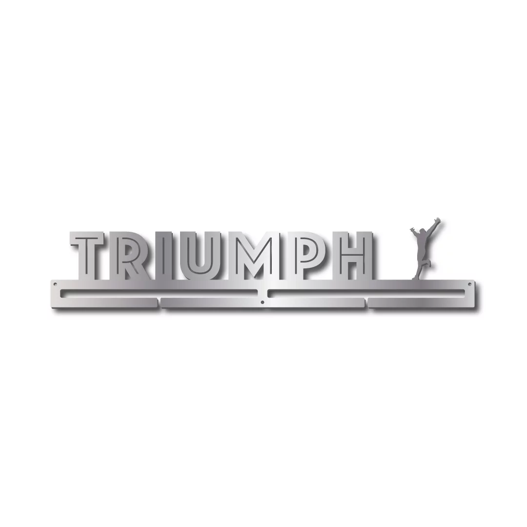 Triumph Medal Display Rack in Phosphate
