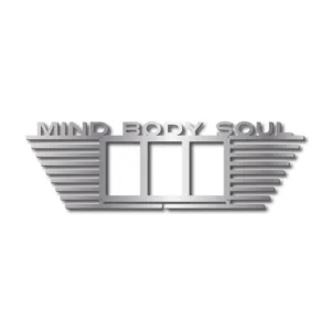 Mind, Body & Soul 3 Picture Frame Medal Display Rack