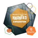 Runtastic Emigration HAUNTED logo