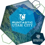 UTAH CITY Runtastic UTAH CITY logo with mountain