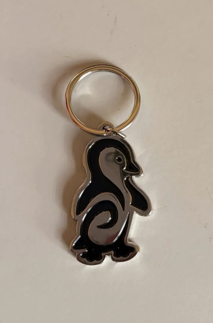 Cartoon Penguin Keychain