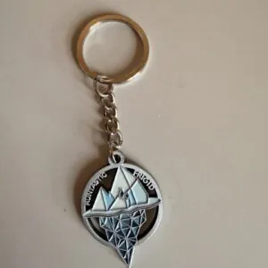Circle Frigid keychain