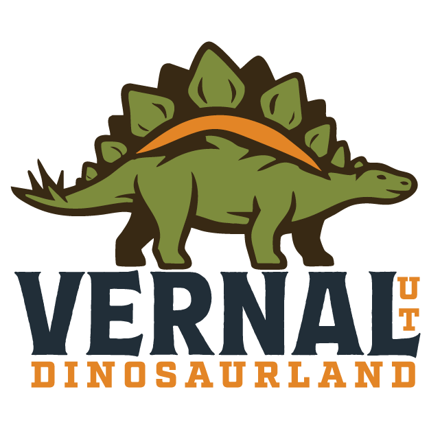 Vernal UT Dinosaurland Logo